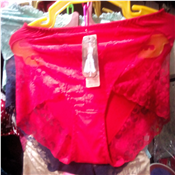 Women Cotton and Lace Panties - Dozen