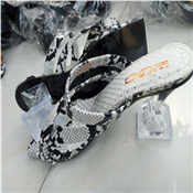 Ladies Fashion Mid Heel Slippers 