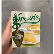 Green's Creamy Egg Custard Filling Mix 70g