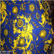   Ladies Poly Flower Material- 3yards