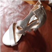 Ladies Fashion Mid Heel Slippers