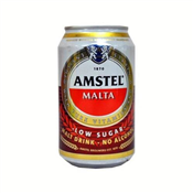 33CL AMSTEL MALTA CAN