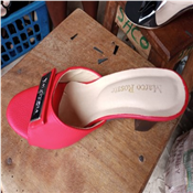 Ladies Fashion Mid Heel Slippers