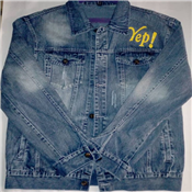 MEN'S  DESIGNERS JEAN LONG SLEVEE SHIRT