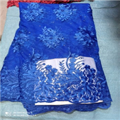 Lace High Quality Blue NET LACE Per Yard 1200