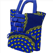ANKARA LEATHER BAG