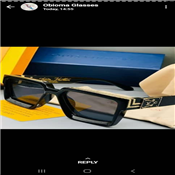 Luxury fashion eyes glass