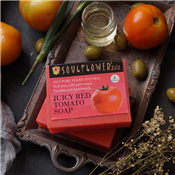 Soulflower Juicy Red Tomato Handmade Soap, 150g