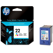 HP 22 TRI-COLOUR INK CARTRIDGE