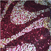 VELVET SEQUINS FABRIC