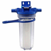 1Pcs Family Garden Plastic Blue Poultry Pet Products Farm Animal Feed Veterinary Reproduction Filter Water Supply Equipment