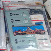 5 ways extension socket