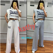 Ladies Crop Top And Trouser