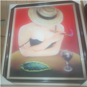 WOMAN BODY PAINTING ART