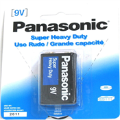 9V Panasonic Battery