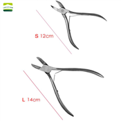 Pig Stainless steel Cutting tooth pliers elbow shrapnel pig 10cm12cm14cm Tooth pliers Piglets Livestock Breeding Equipment