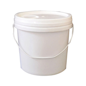 WHITE PLASTIC BUCKET 20LTRS