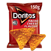 150G DORITOS NACHO CHEESE TORTILLA CHIPS