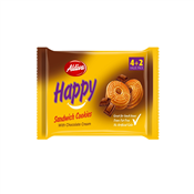 ALDIVA HAPPY SANDWICH COOKIES WITH CHOCOLATE CREAM