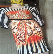 Women's multi - coloured gown