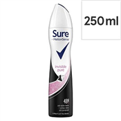 250ML SURE INVISIBLE PURE PURE WOMEN BODY SPRAY