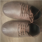Moccasin brown shoe