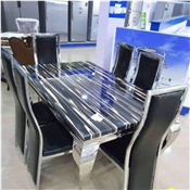6 Seaters Marble Dining Table 
