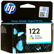 HP 122 TRI-COLOUR INK CARTRIDGE