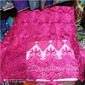 Lace High Quality Pink NET LACE Per Yard 1200