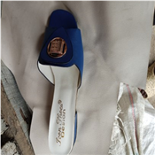 Ladies Fashion Mid Heel Slippers