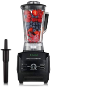 CleanBlend 3HP Commercial Blender, 65 oz Countertop Blender 1800Watt Base, High Performance Ice Crusher- LONDON USED