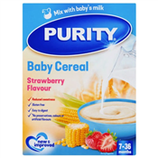 200G PURITY BBABY CEREAL STRAWBERRY