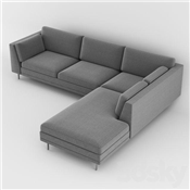 3 Seater Couch with Chaise