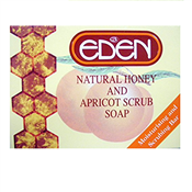 Eden Natural Honey and Apricot Scrub Soap 150g