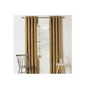plain champagne curtain