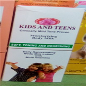 Kids And Teens Moisturizing Body Milk