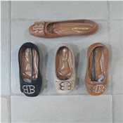 Quality  Valerian leather Flat shoe