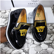 Versace Men's Mirror Face Shoe
