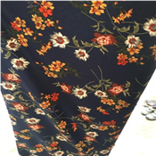 Quality Flower Crepe Fabric Per Yard 650