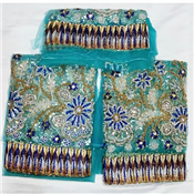 3-in-1 Fully Beaded Indian George Fabrics