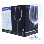 58CL LUMINARC VERSAILES WINE GLASS 6 PCS