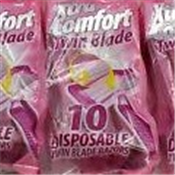 Xtra Comfort Twin Blade 10 Disposable Razors 