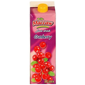 1L MACCAW CRANBERRY FRUIT DRINK 