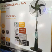 Century rechargeable fan