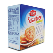 Tiffany Sugarfree Orange Flavoured Cream Biscuits