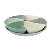 MELAMINE DIVIDED CHARACTER DISH
