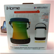 IHOME DUAL PURPOSE RECHARGEABLE SPEAKER