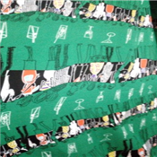 Patterned chiffon material