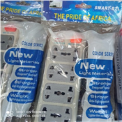 4 ways extension socket