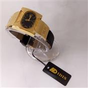 Female Leather Watch with gold colour head